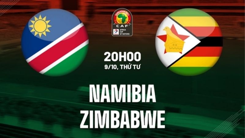 Nhận định Namibia vs Zimbabwe 20h00 ngày 9/10 (Vòng loại CAN 2025)