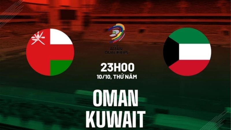 Nhận định bóng đá Oman vs Kuwait 23h00 ngày 10/10 (Vòng loại World Cup 2026)